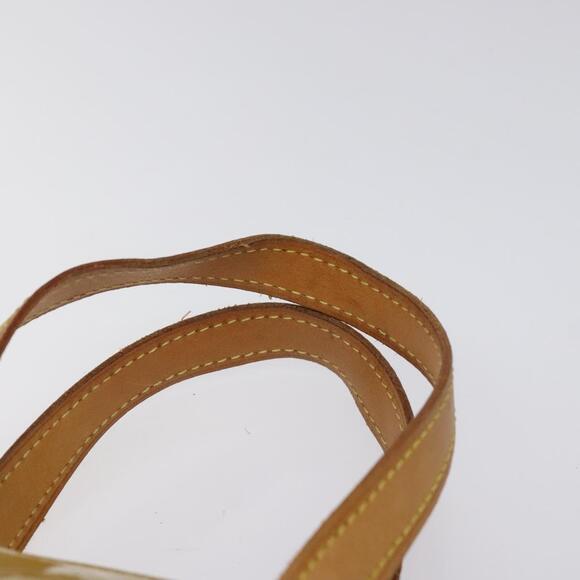 LOUIS VUITTON Monogram Vernis Reade PM Hand Bag Beige M91334 - Picture 8 of 12
